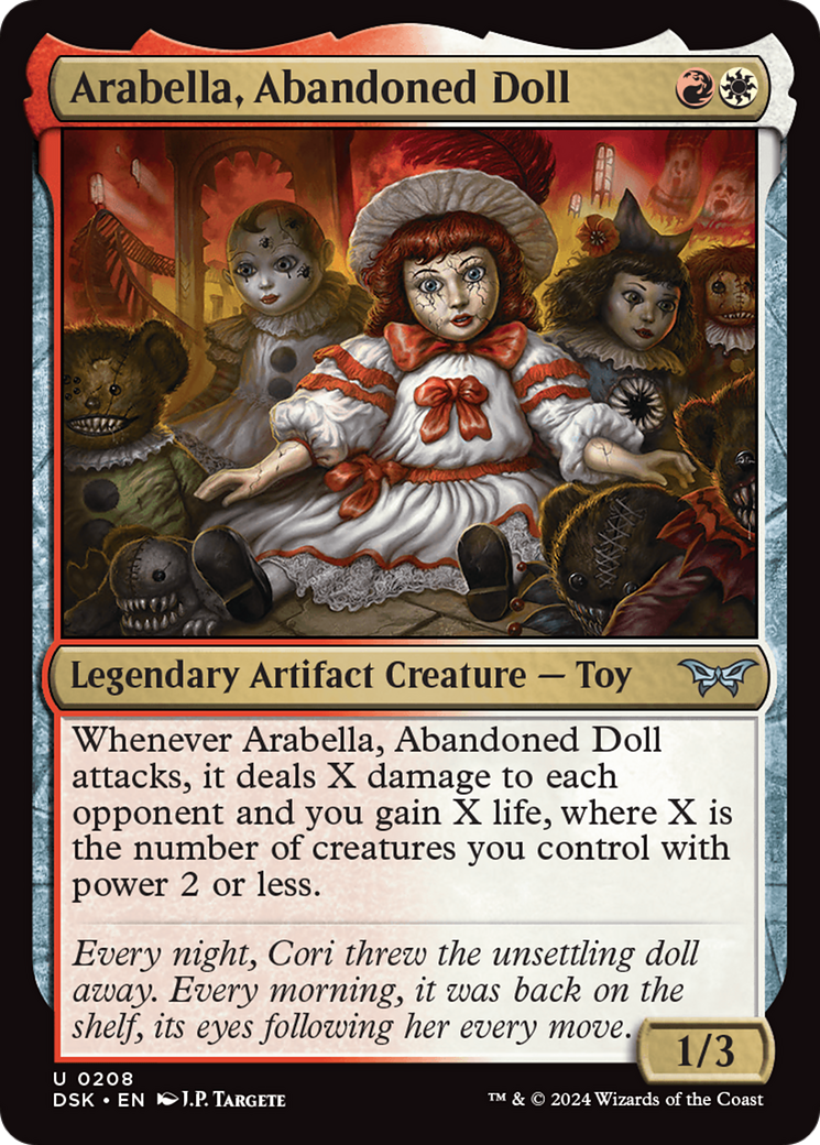 Arabella, Abandoned Doll (DSK-208) [Duskmourn: House of Horror] MTG Single Wizards of the Coast