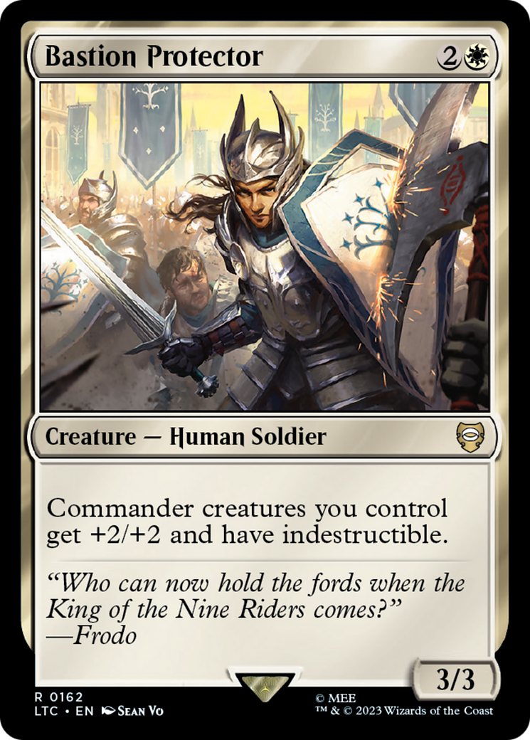 Bastion Protector (LTC-162) [Tales of Middle-earth Commander] MTG Single Wizards of the Coast