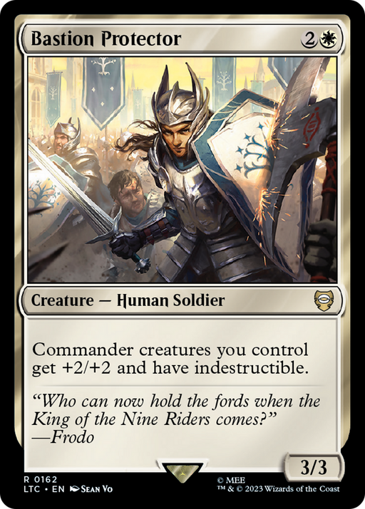 Bastion Protector (LTC-162) [Tales of Middle-earth Commander] MTG Single Wizards of the Coast