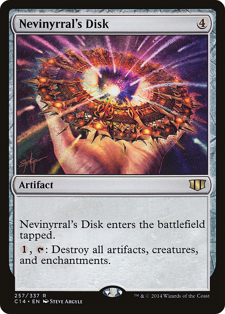 Nevinyrral's Disk (C14-257) [Commander 2014] MTG Single Wizards of the Coast