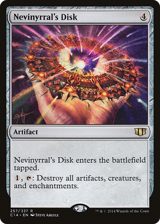 Nevinyrral's Disk (C14-257) [Commander 2014] MTG Single Wizards of the Coast