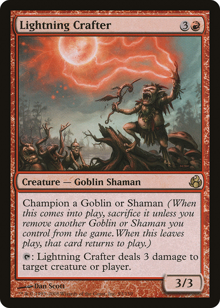 Lightning Crafter (MOR-093) [Morningtide] MTG Single Wizards of the Coast