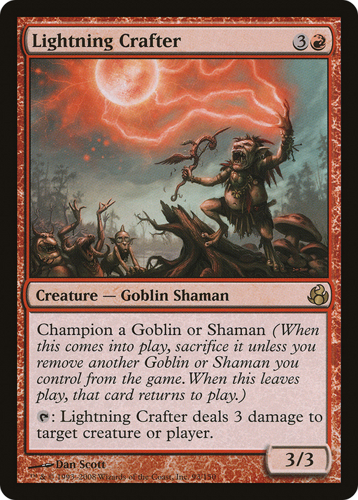 Lightning Crafter (MOR-093) [Morningtide] MTG Single Wizards of the Coast
