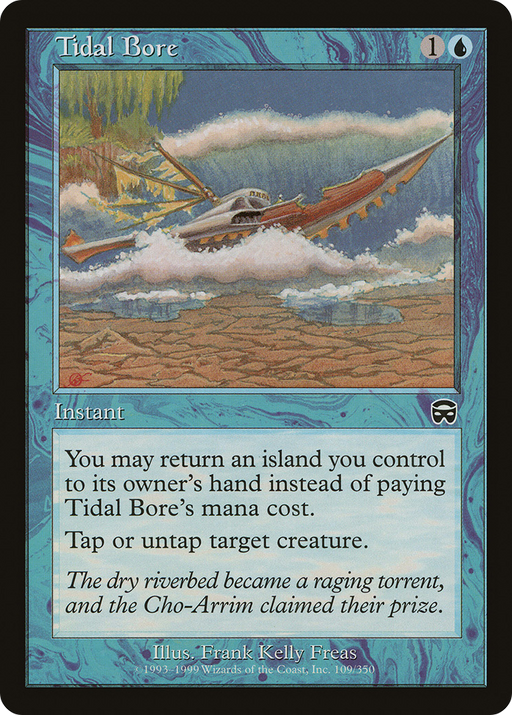 Tidal Bore (MMQ-109) [Mercadian Masques] Foil MTG Single Wizards of the Coast