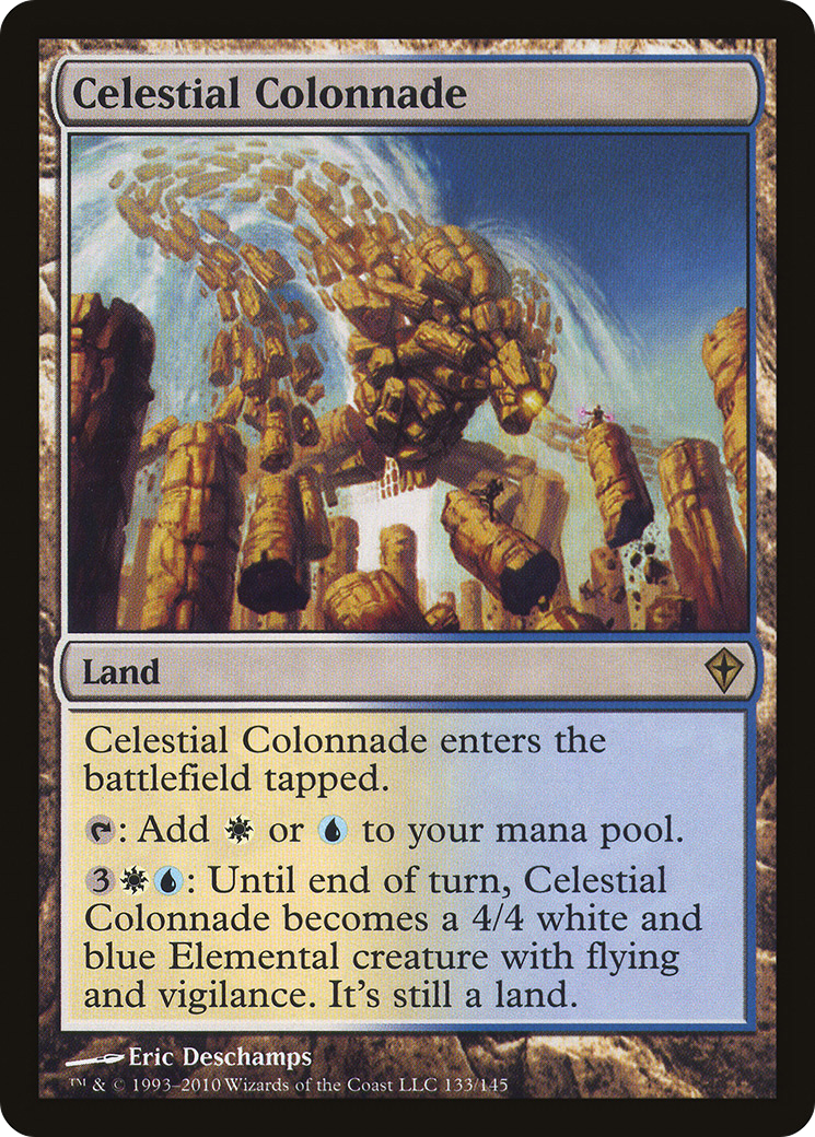 Celestial Colonnade (WWK-133) [Worldwake] Foil MTG Single Wizards of the Coast