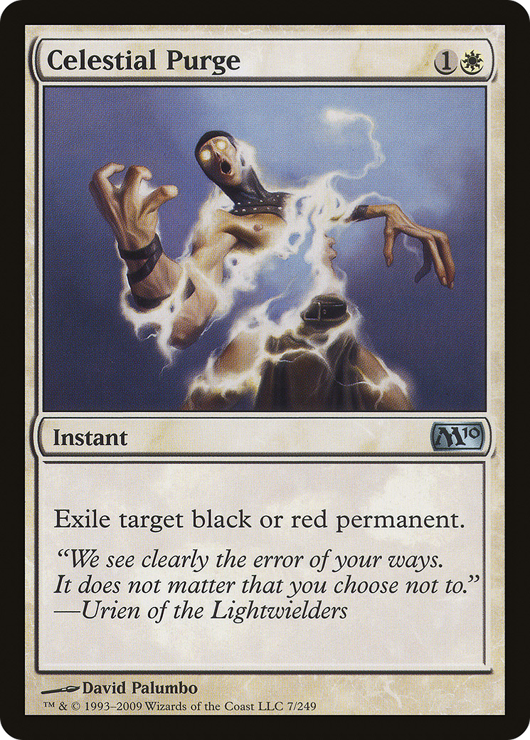 Celestial Purge (M10-007) [Magic 2010] MTG Single Wizards of the Coast