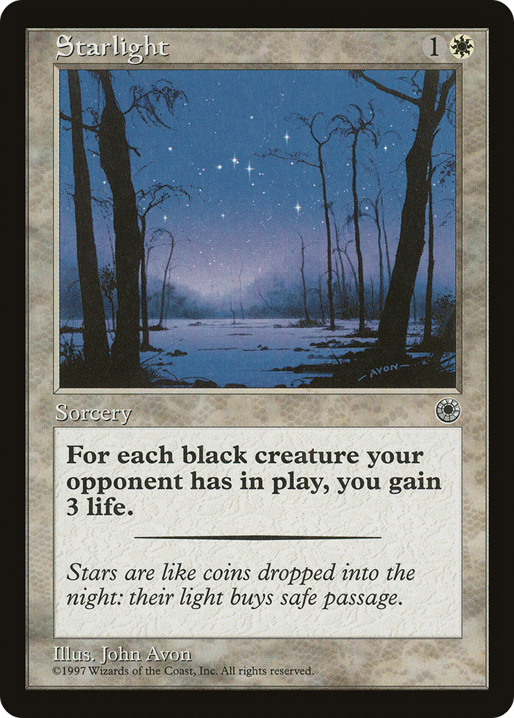 Starlight (POR-029) [Misc] Portal MTG Single Wizards of the Coast