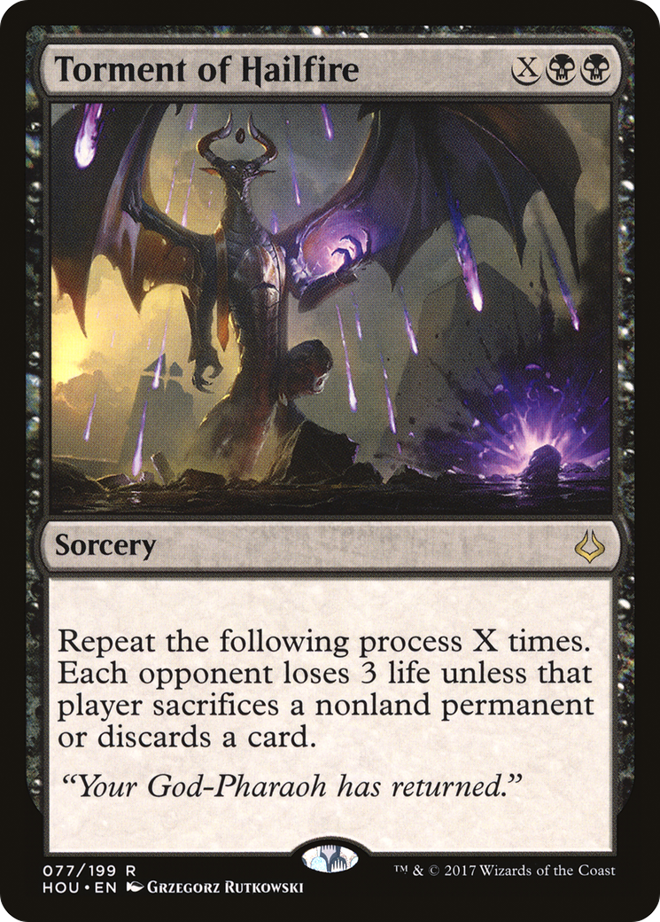 Torment of Hailfire (HOU-077) [Hour of Devastation] MTG Single Wizards of the Coast