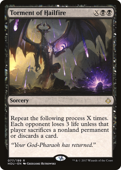 Torment of Hailfire (HOU-077) [Hour of Devastation] MTG Single Wizards of the Coast