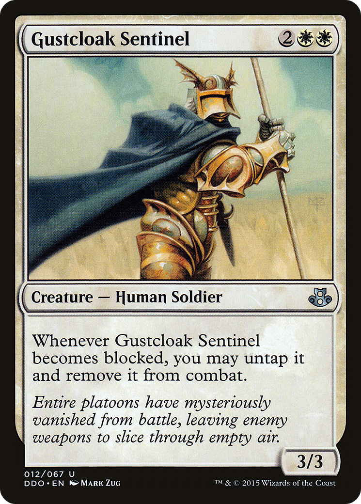 Gustcloak Sentinel (DDO-012) [Misc] Duel Decks: Elspeth vs. Kiora MTG Single Wizards of the Coast
