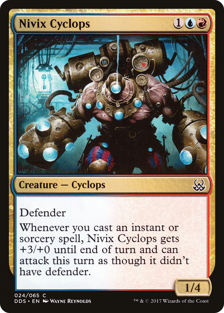 Nivix Cyclops (DDS-024) [Misc] Duel Decks: Mind vs. Might MTG Single Wizards of the Coast