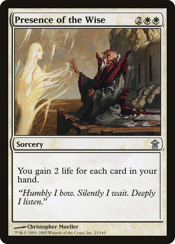 Presence of the Wise (SOK-023) [Saviors of Kamigawa] MTG Single Wizards of the Coast