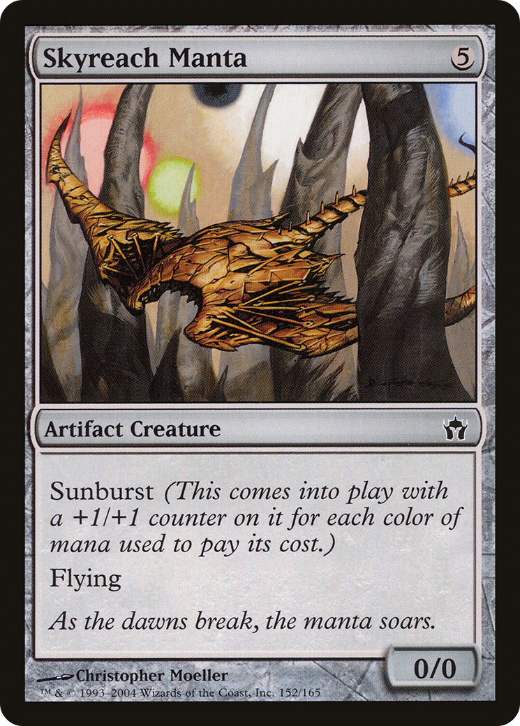 Skyreach Manta (5DN-152) [Fifth Dawn] Foil MTG Single Wizards of the Coast
