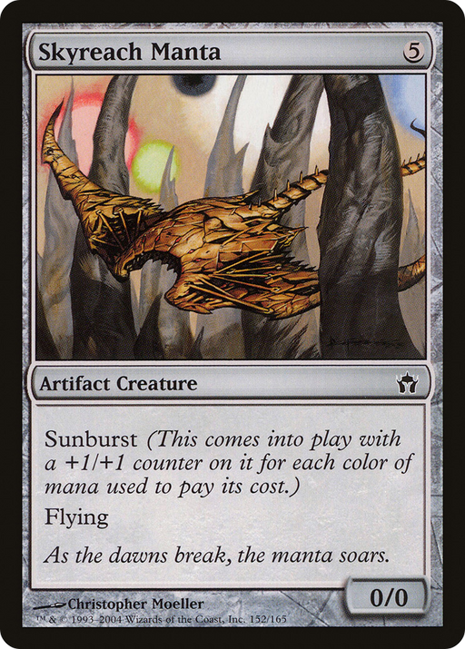 Skyreach Manta (5DN-152) [Fifth Dawn] MTG Single Wizards of the Coast