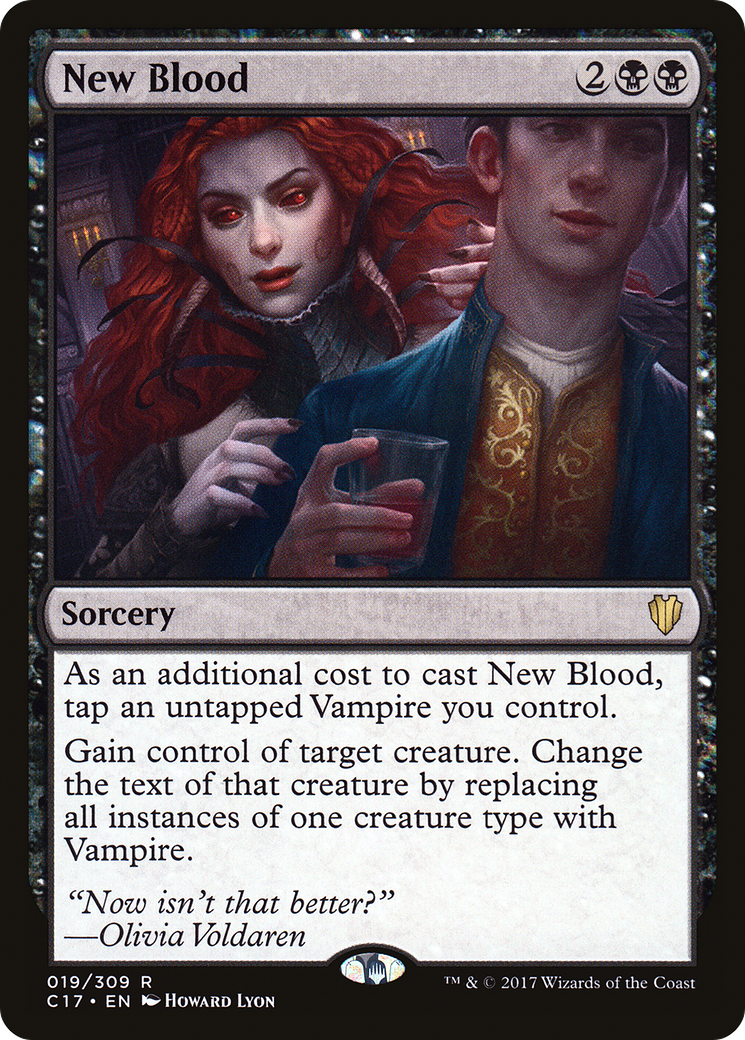New Blood (C17-019) [Commander 2017] MTG Single Wizards of the Coast