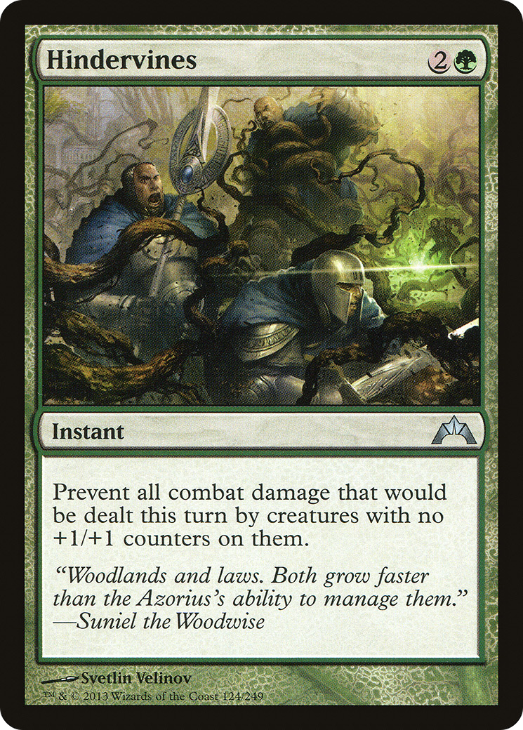 Hindervines (GTC-124) [Gatecrash] MTG Single Wizards of the Coast