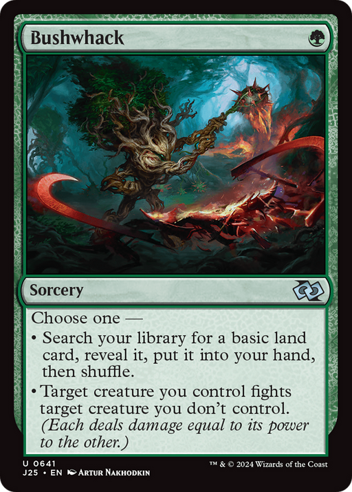 Bushwhack (J25-641) [Foundations Jumpstart] MTG Single Wizards of the Coast