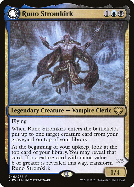 Runo Stromkirk (VOW-246) [Innistrad: Crimson Vow] MTG Single Wizards of the Coast