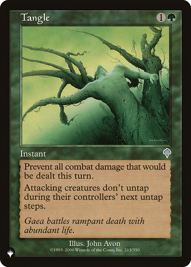 Tangle (LIST-213/350) [Mystery Booster] The List MTG Single Wizards of the Coast