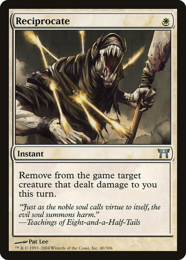 Reciprocate (CHK-040) [Champions of Kamigawa] MTG Single Wizards of the Coast