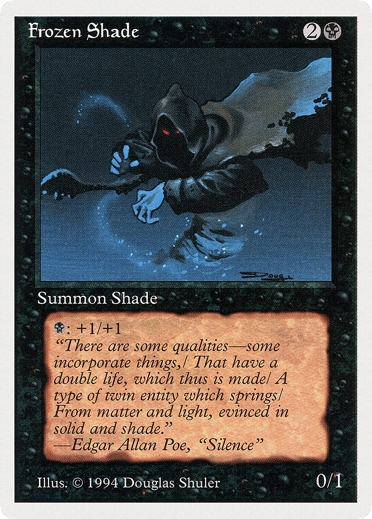 Frozen Shade (SUM-112) [Misc] Summer Magic / Edgar MTG Single Wizards of the Coast