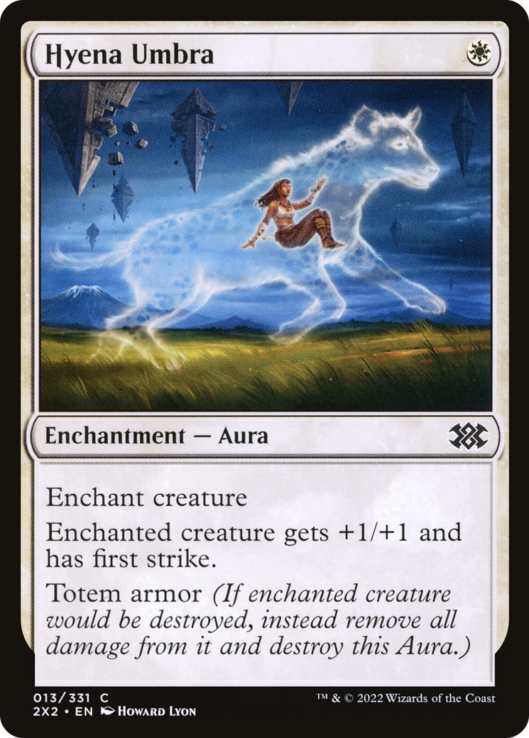 Hyena Umbra (2X2-013) [Double Masters 2022] MTG Single Wizards of the Coast