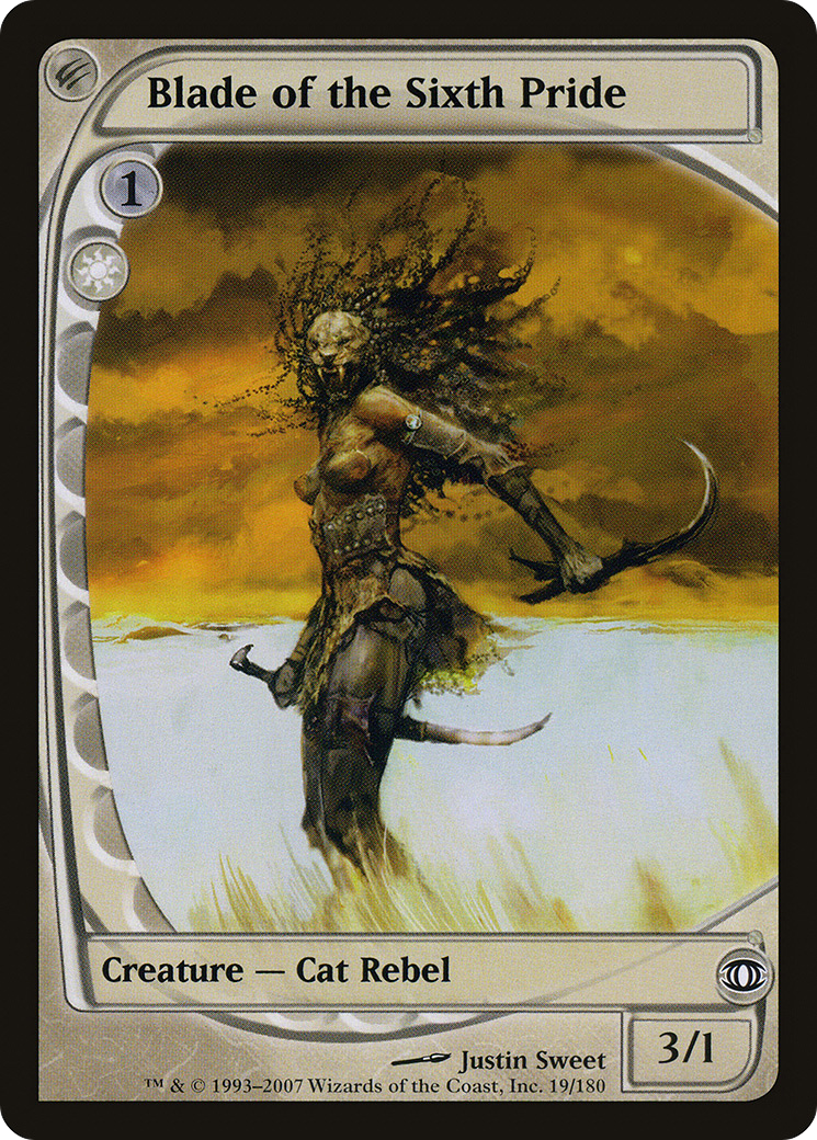 Blade of the Sixth Pride (FUT-019) [Future Sight] MTG Single Wizards of the Coast