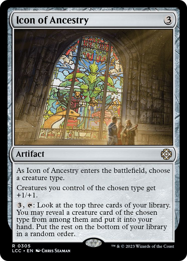 Icon of Ancestry (LCC-305) [The Lost Caverns of Ixalan Commander] MTG Single Wizards of the Coast