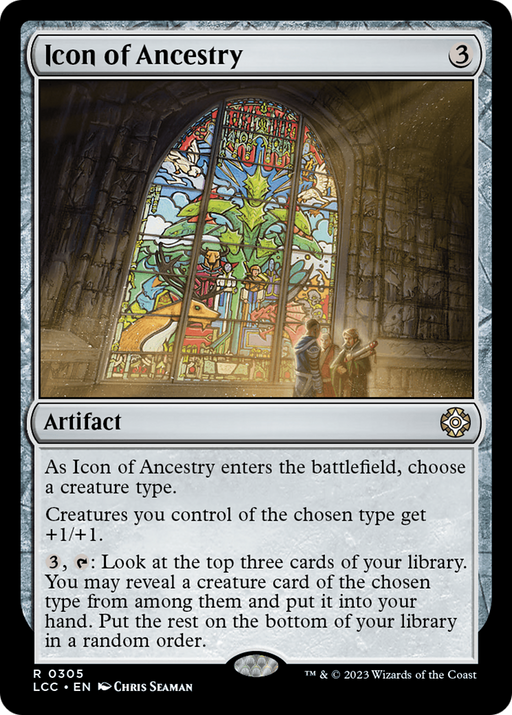 Icon of Ancestry (LCC-305) [The Lost Caverns of Ixalan Commander] MTG Single Wizards of the Coast