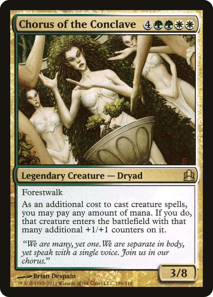 Chorus of the Conclave (CMD-189) [Commander 2011] MTG Single Wizards of the Coast