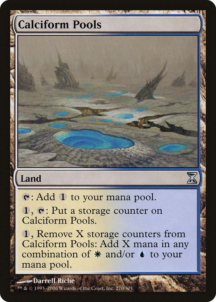 Calciform Pools (TSP-270) [Time Spiral] Foil MTG Single Wizards of the Coast