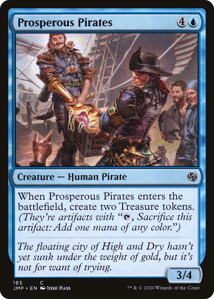 Prosperous Pirates (JMP-165) [Jumpstart] MTG Single Wizards of the Coast