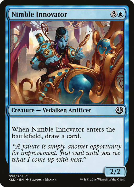 Nimble Innovator (KLD-058) [Kaladesh] MTG Single Wizards of the Coast