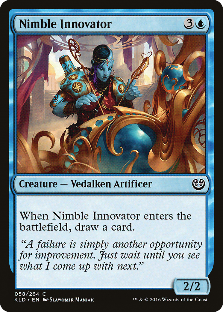 Nimble Innovator (KLD-058) [Kaladesh] Foil MTG Single Wizards of the Coast