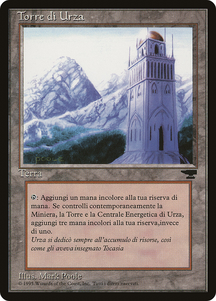 Urza's Tower (REN-184) [Misc] Rinascimento MTG Single Wizards of the Coast