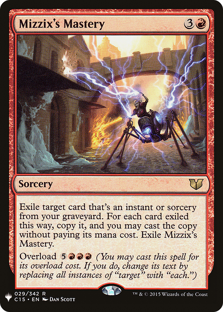 Mizzix's Mastery (LIST-C15-29) [Mystery Booster] The List MTG Single Wizards of the Coast