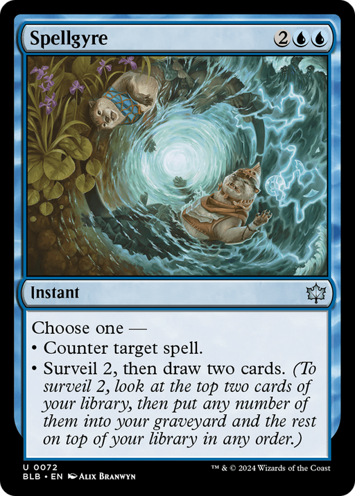 Spellgyre (BLB-072) [Bloomburrow] MTG Single Wizards of the Coast