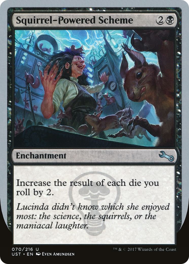 Squirrel-Powered Scheme (UST-070) [Unstable] MTG Single Wizards of the Coast