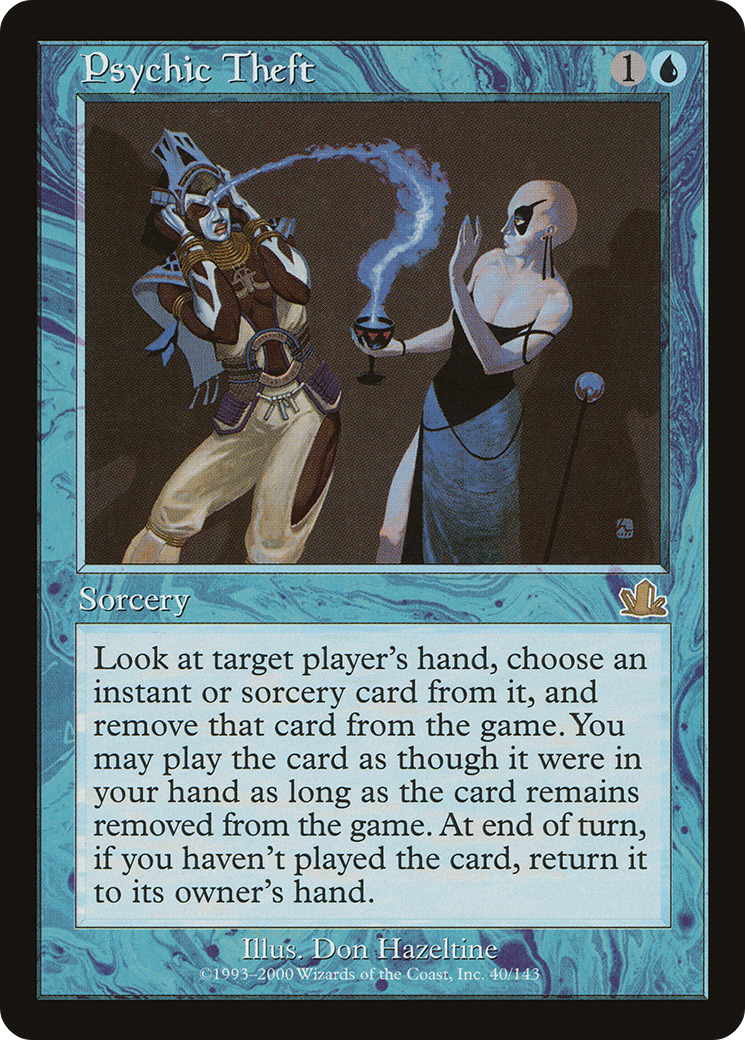 Psychic Theft (PCY-040) [Prophecy] Foil MTG Single Wizards of the Coast