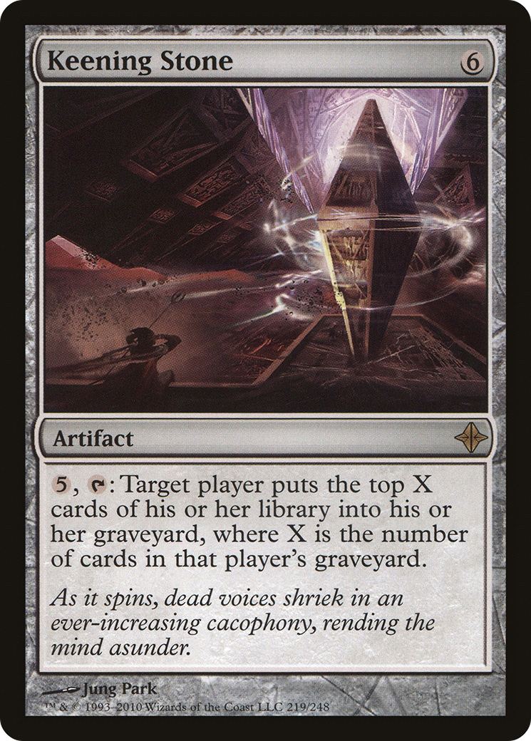 Keening Stone (ROE-219) [Rise of the Eldrazi] MTG Single Wizards of the Coast