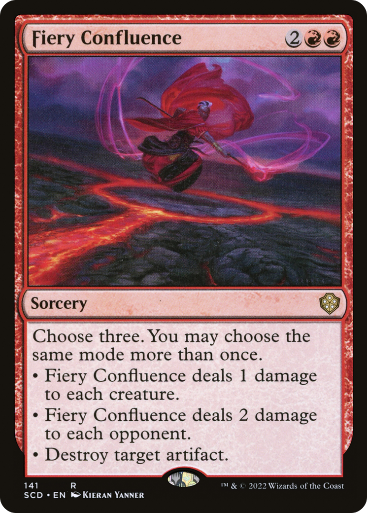 Fiery Confluence (SCD-141) [Starter Commander Decks] MTG Single Wizards of the Coast
