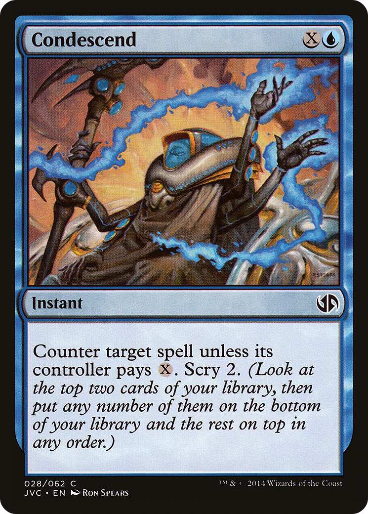 Condescend (DD3-028) [Misc] Duel Decks Anthology: Jace vs. Chandra MTG Single Wizards of the Coast