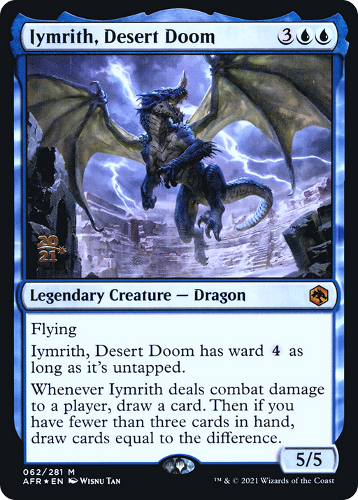 Iymrith, Desert Doom (PRE-062) [Adventures in the Forgotten Realms Promos] Foil MTG Single Wizards of the Coast