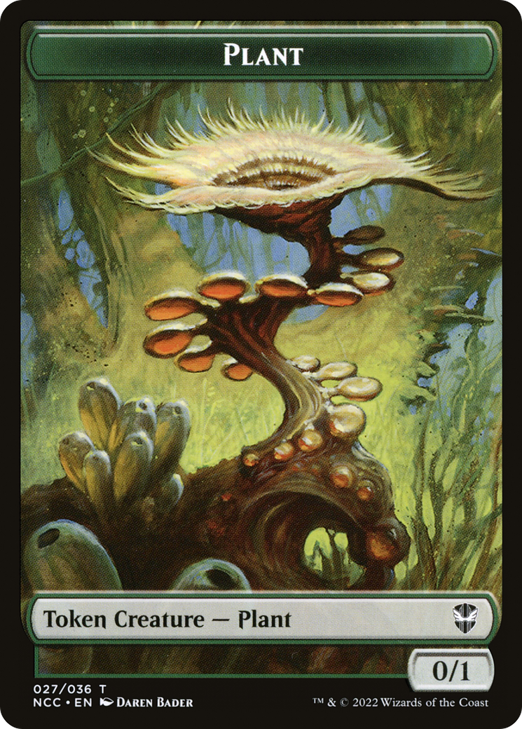 Plant (TNCC-027) [Tokens] New Capenna Commander Tokens MTG Single Wizards of the Coast