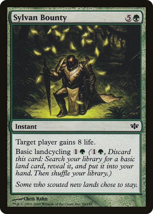 Sylvan Bounty (CON-094) [Conflux] MTG Single Wizards of the Coast
