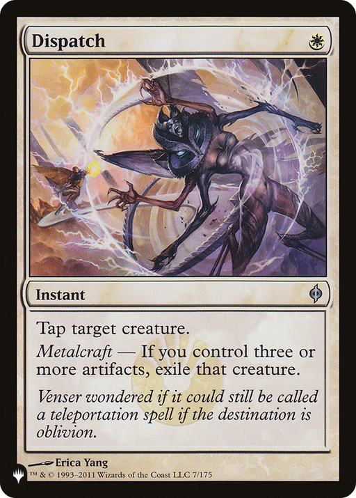 Dispatch (LIST-7/175) [Mystery Booster] The List MTG Single Wizards of the Coast