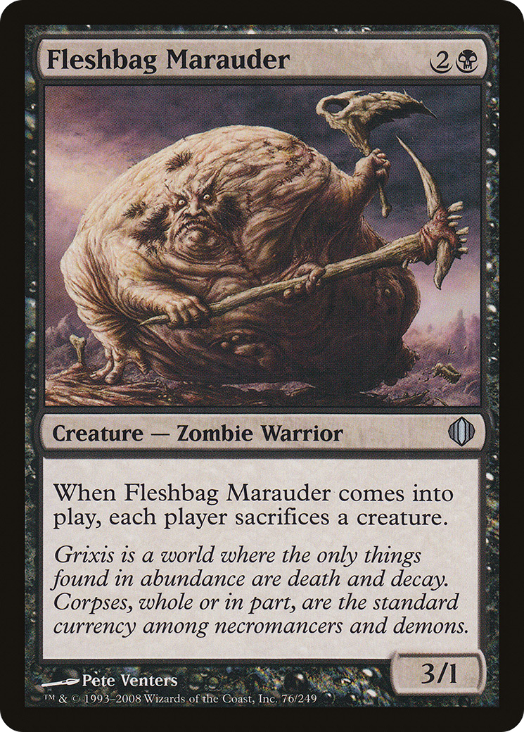 Fleshbag Marauder (ALA-076) [Shards of Alara] MTG Single Wizards of the Coast