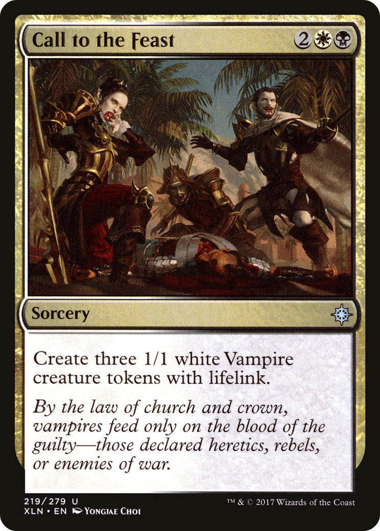 Call to the Feast (XLN-219) [Ixalan] Foil MTG Single Wizards of the Coast