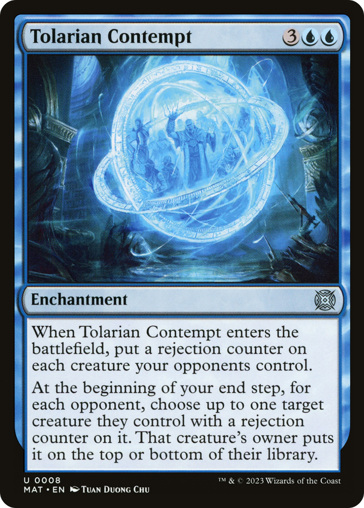 Tolarian Contempt (MAT-008) [March of the Machine: The Aftermath] MTG Single Wizards of the Coast
