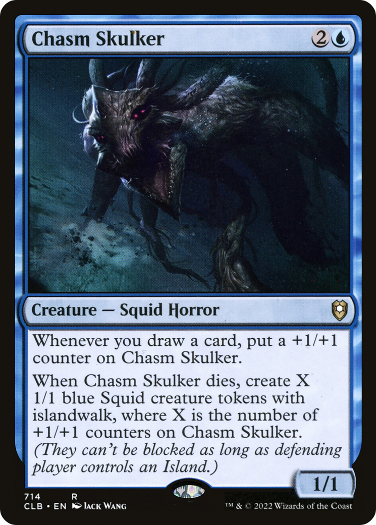 Chasm Skulker (CLB-714) [Commander Legends: Battle for Baldur's Gate] MTG Single Wizards of the Coast